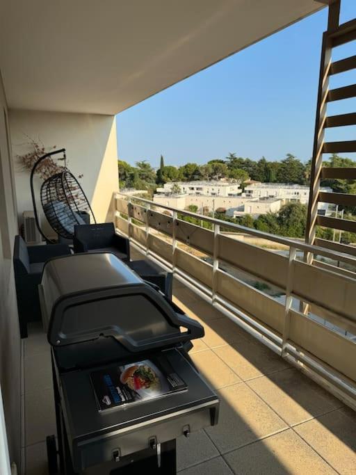 Luxueux 5 Pc, Jacuzzi, Rooftop, Terrasse, Clim Montpellier Luaran gambar